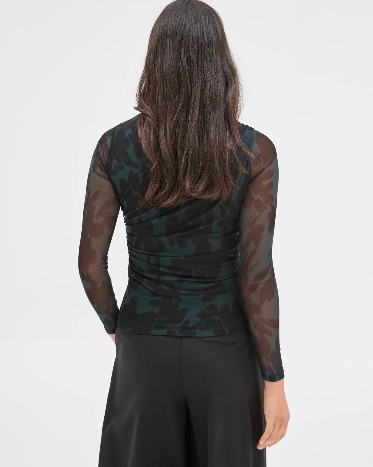 Preview Long Sleeve Mesh Top 6 of 6