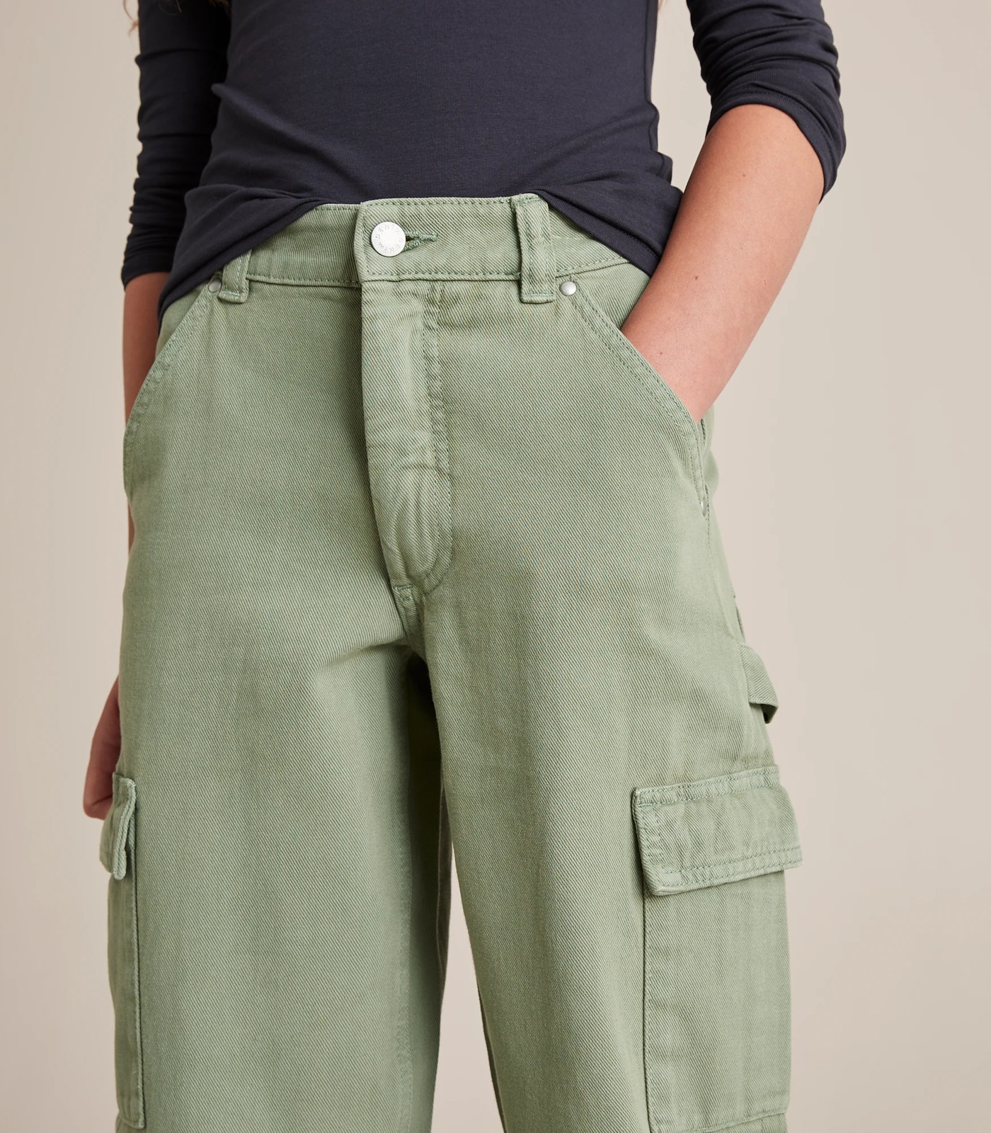 Wonder Denim Cargo Wide Leg Jeans 5 of 5