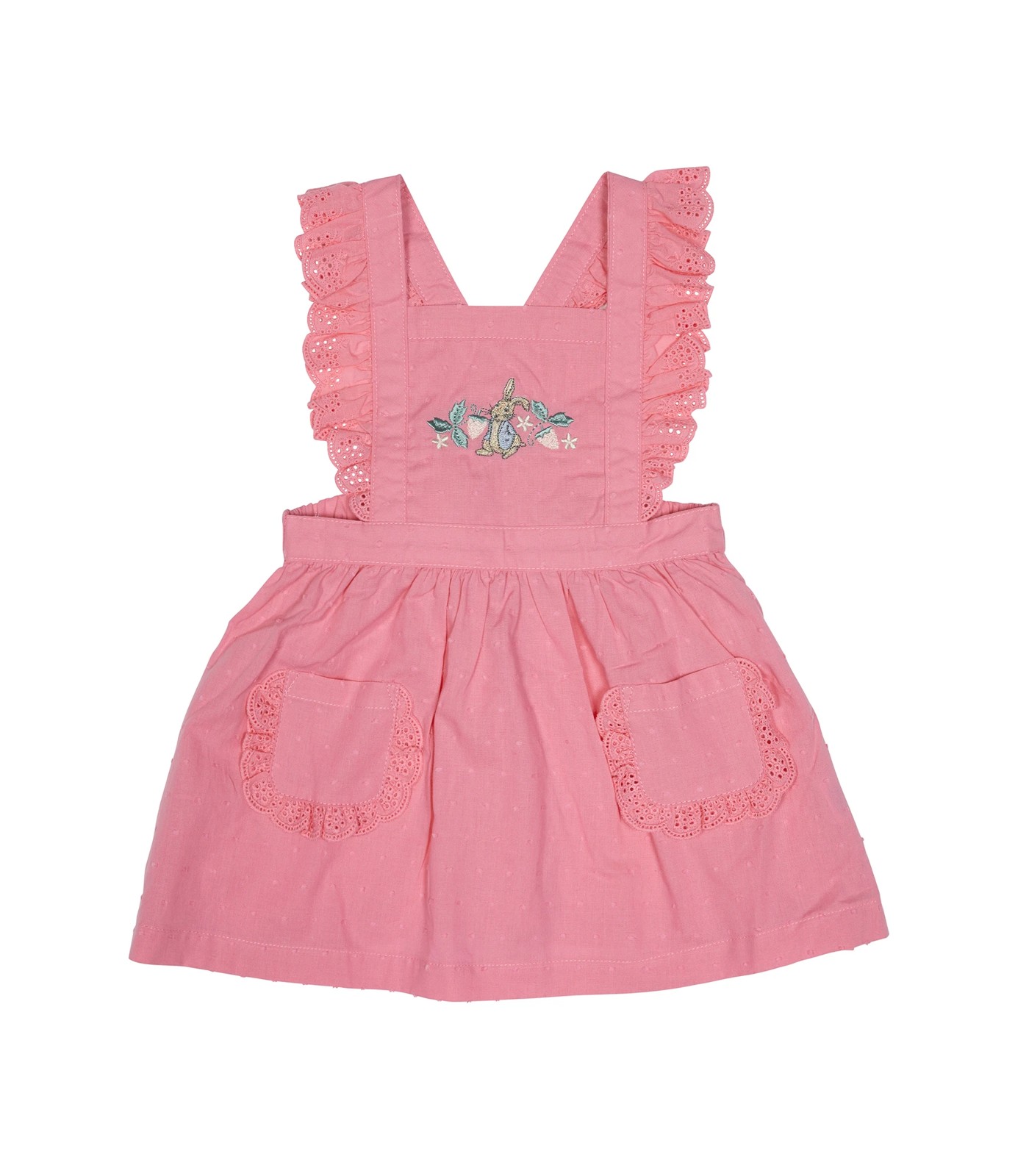 Baby girl clearance pinafore dress