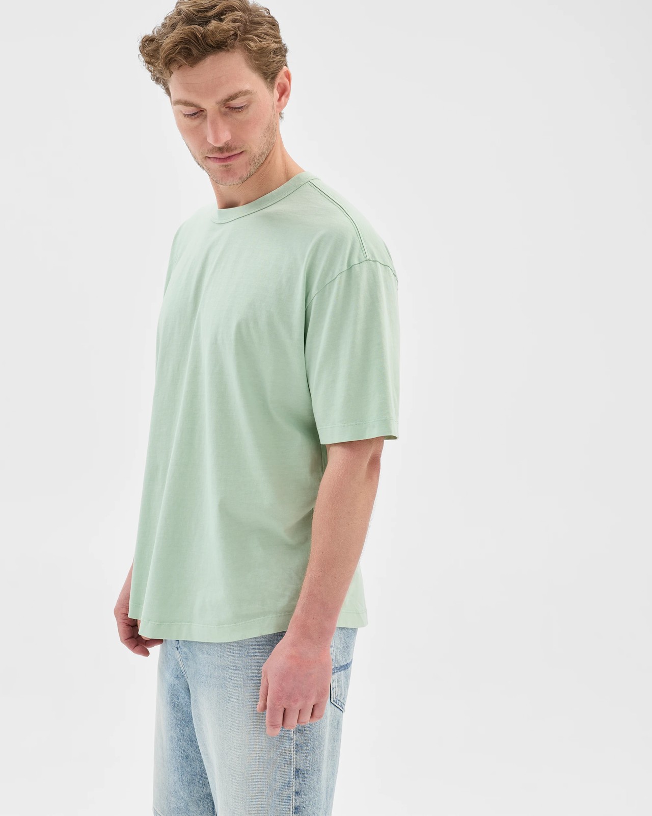Australian Cotton T-Shirt  - Green 5 of 6
