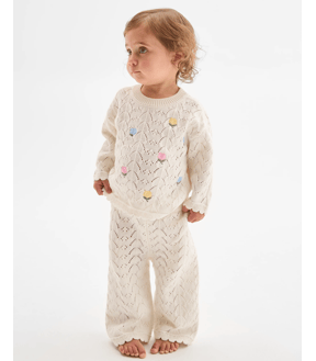 Baby Organic Cotton Knit 2 Piece Set