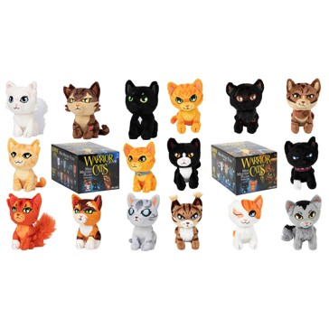 Warrior Cats 6 Inch Mini Mystery Plush Series 1 - Assorted