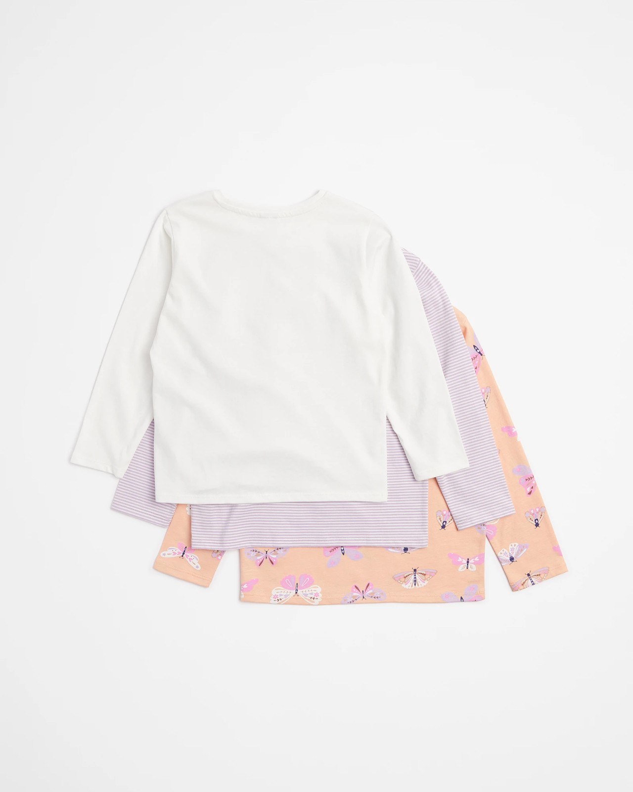 Long Sleeve Print 3 Pack Tops 5 of 5