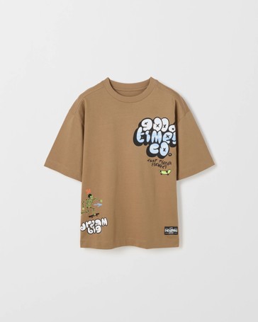 Australian Cotton Graphic Print T-Shirt
