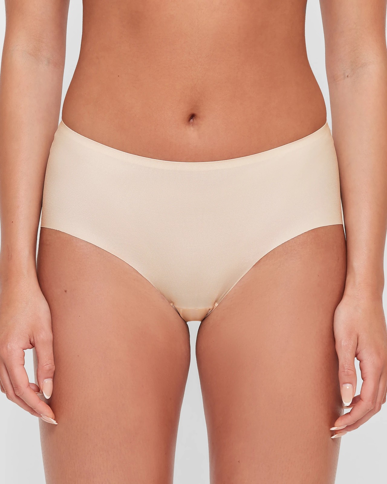 2 Pack Precision Bonded Midi Briefs - Bare Beauty