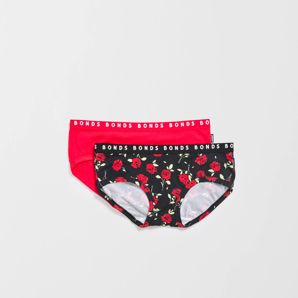 Womens Hipster Boyleg Briefs 2 Pack - Bonds
