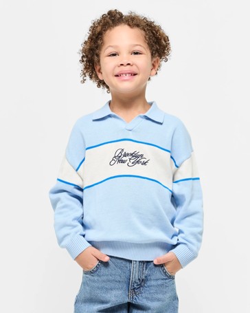 Australian Cotton Knitwear Polo Top
