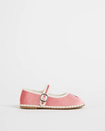 Embroidered Fruit Espadrille Pumps