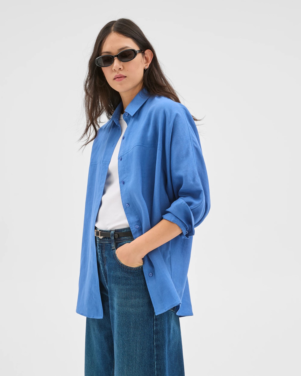 European Linen Long Sleeve Shirt 3 of 5
