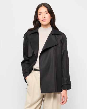 Hipline Belted Trench Coat - Preview