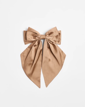 Large Satin Hair Bow