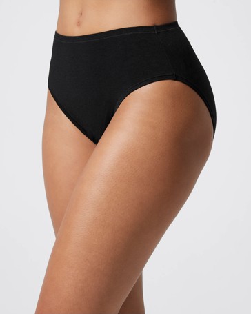 2 Pack Bamboo High Cut Briefs