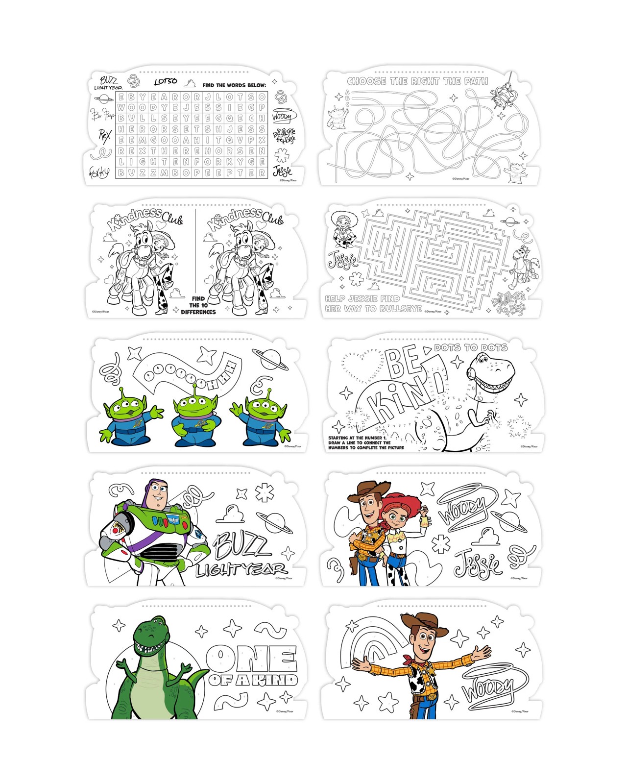 Toy Story Activity Pad 2 of 5