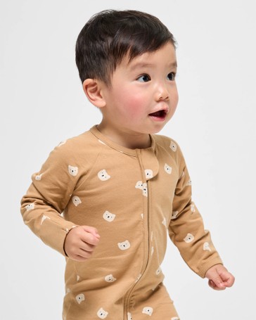 Baby Organic Cotton Footless Coverall