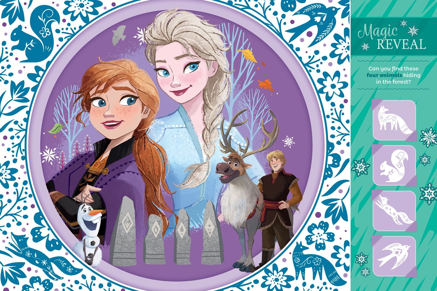 Disney Frozen: Magic Reveal Search-and-Find Activity Book 3 of 3