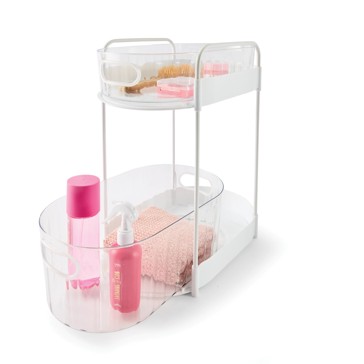 Anko 2 Tier Under Sink Organiser- Large