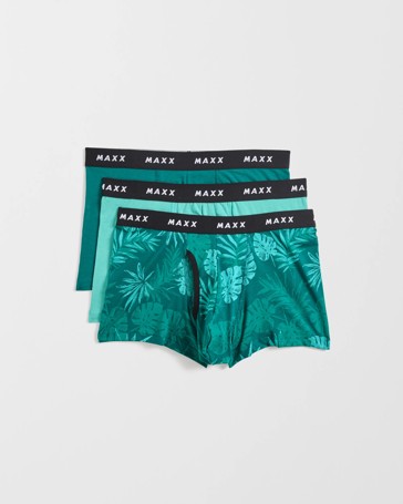 Maxx Australian Cotton 3 Pack Flyfront Trunks