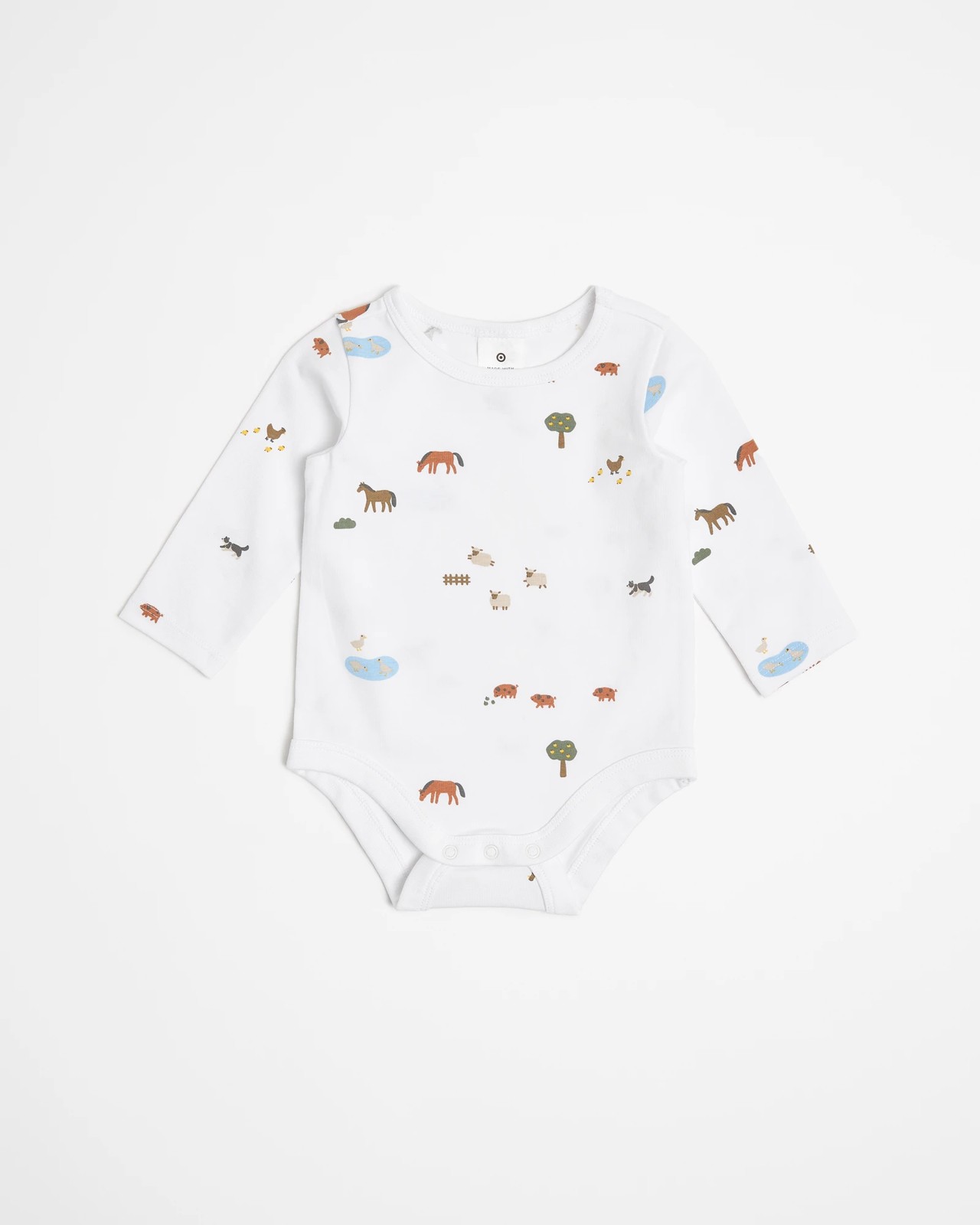 Baby Organic Cotton Bodysuits 3 Pack 2 of 5