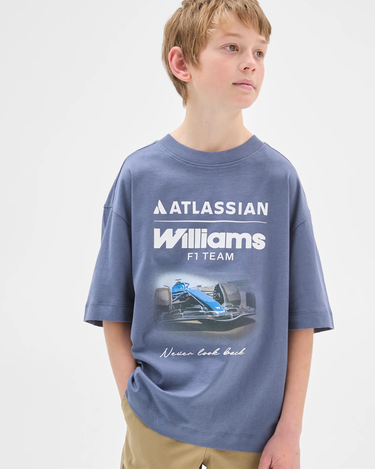 Licensed Williams F1 Australian Cotton Oversized T-Shirt 5 of 6