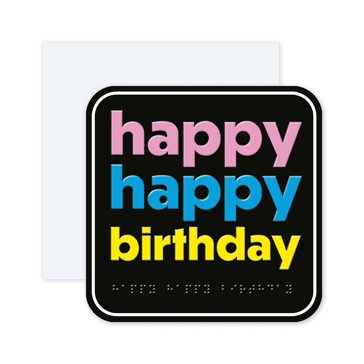 Hallmark Birthday Card - Happy Happy Birthday