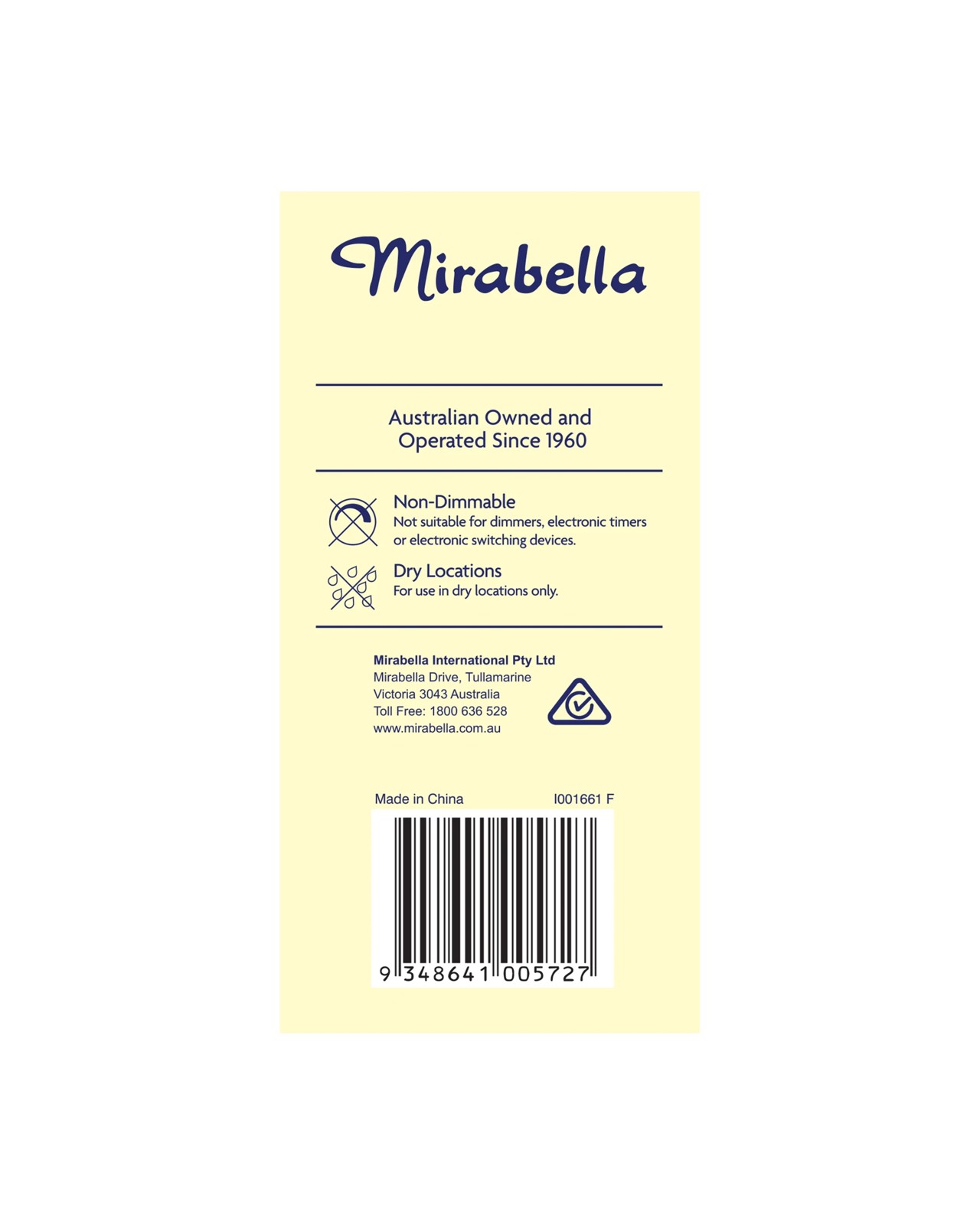 Mirabella E27 7W LED GLS Filament Bulb 2 of 6
