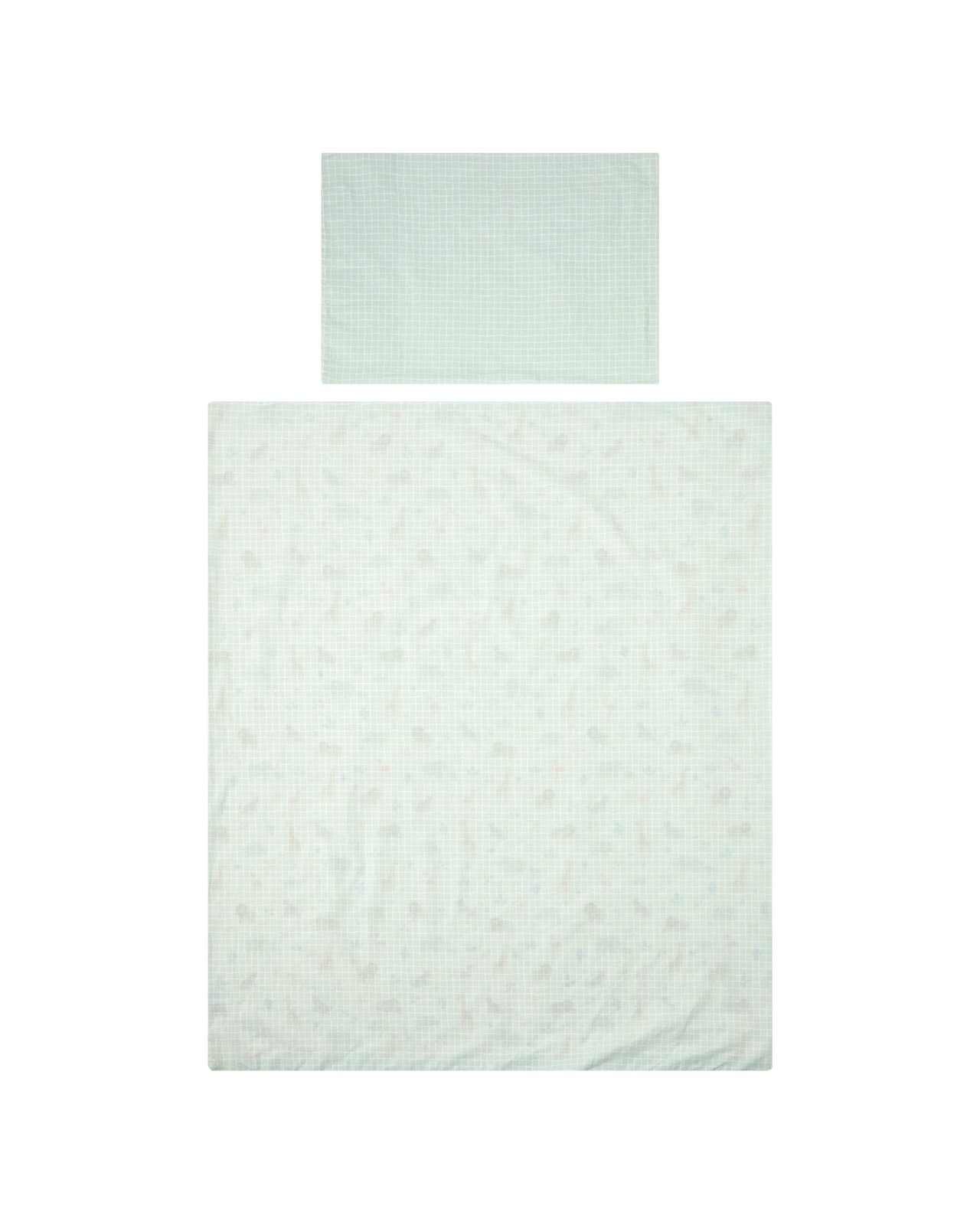 Anko Reversible Cotton Cot Quilt Cover Set - Safari 2 of 5