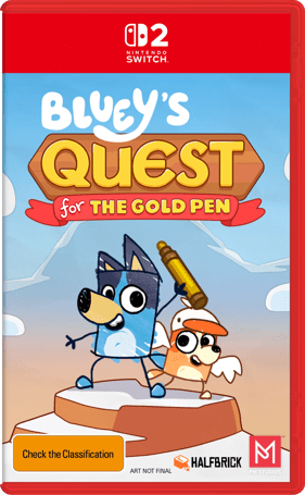 Blueys Quest for the Gold Pen - Nintendo Switch 2