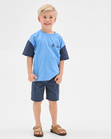 Recycled Nylon Cargo Shorts