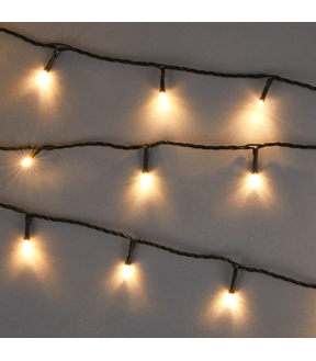 Low Voltage 250 LED Multifunction Warm White String Lights - Anko