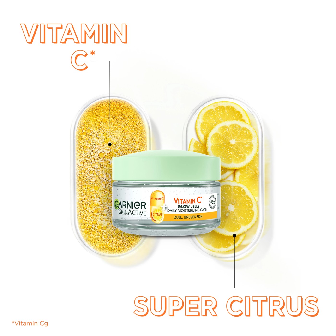 Garnier SkinActive Glow Jelly Moisturiser - Vitamin C & Citrus Extract 2 of 6