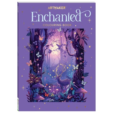 Art Maker Enchanted Colouring Book - Book