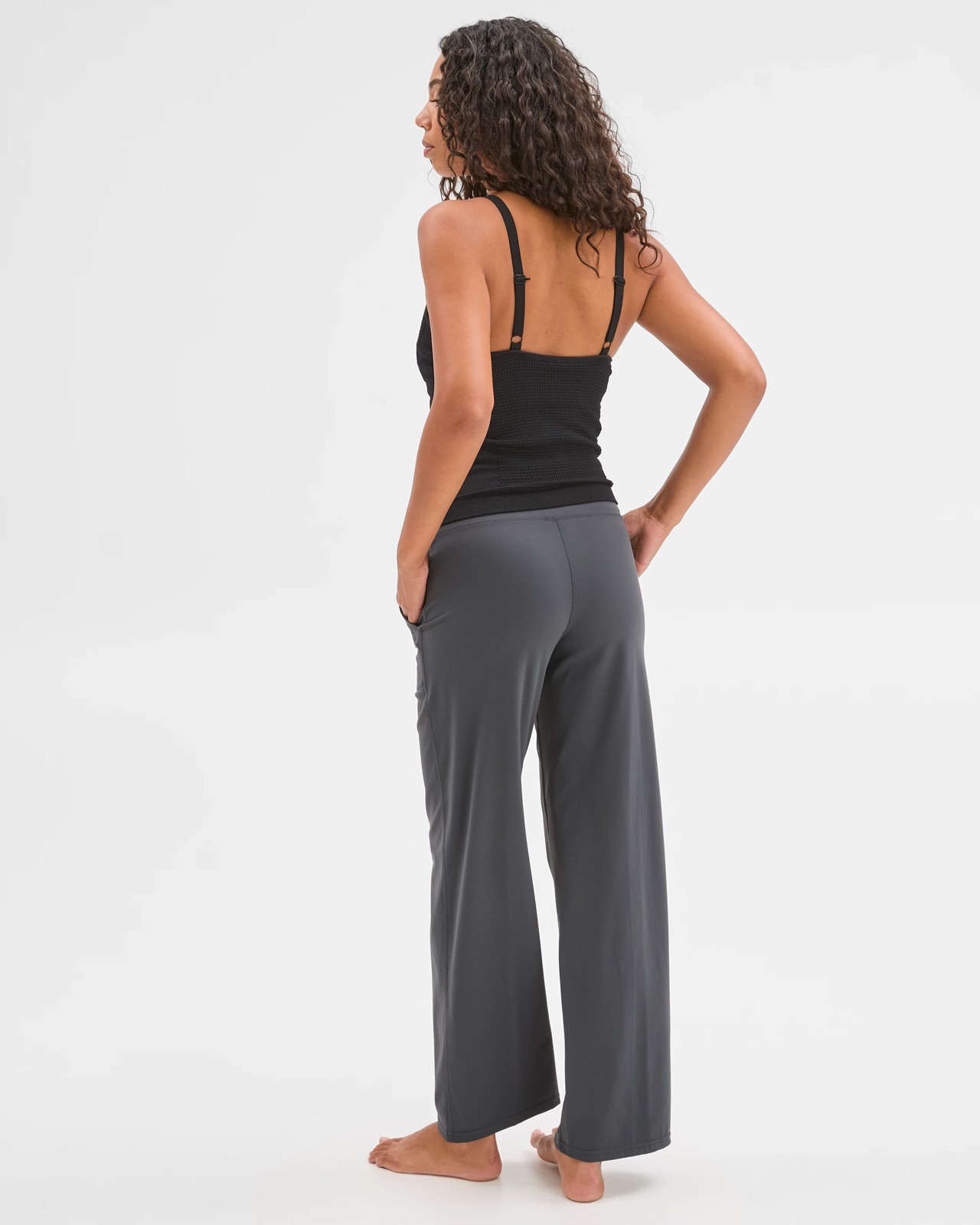 Active Studio Soft Wide Leg Pants - Graphite 4 of 6