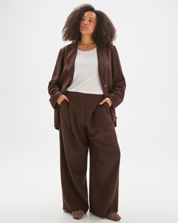 Plus Size Tailored Pants