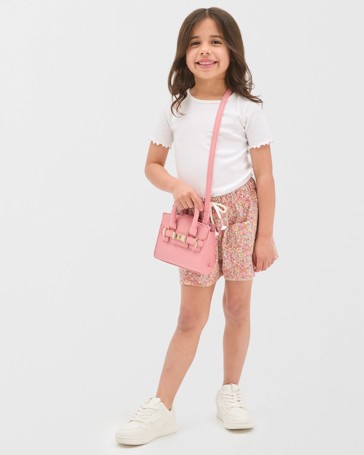 Australian Cotton Blend Fashion Knit Shorts