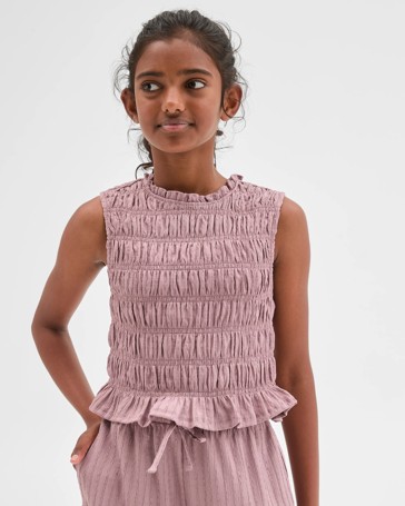 Textured Knit Tank Top