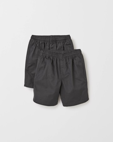 Australian Cotton Blend School Drill Shorts 2 Pack