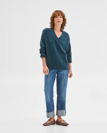 Lightweight Lofty V-Neck Sweater