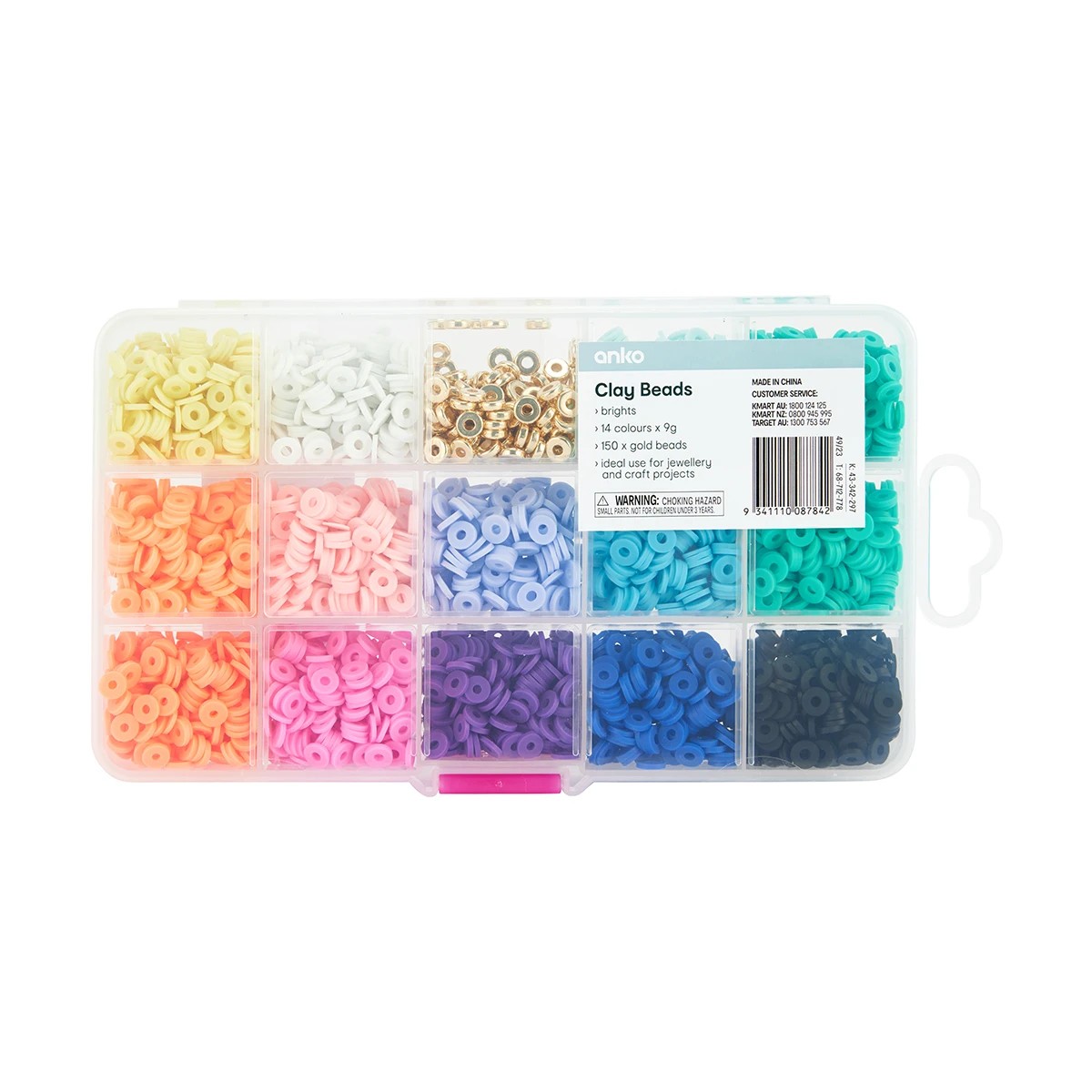 Plastic deals beads kmart