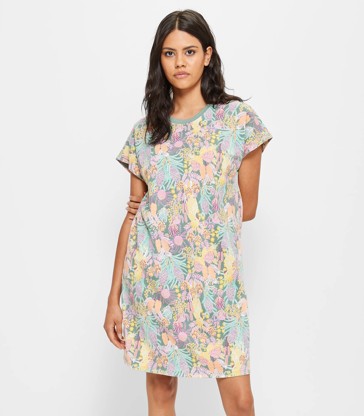 Print Sleep T-Shirt Nightie