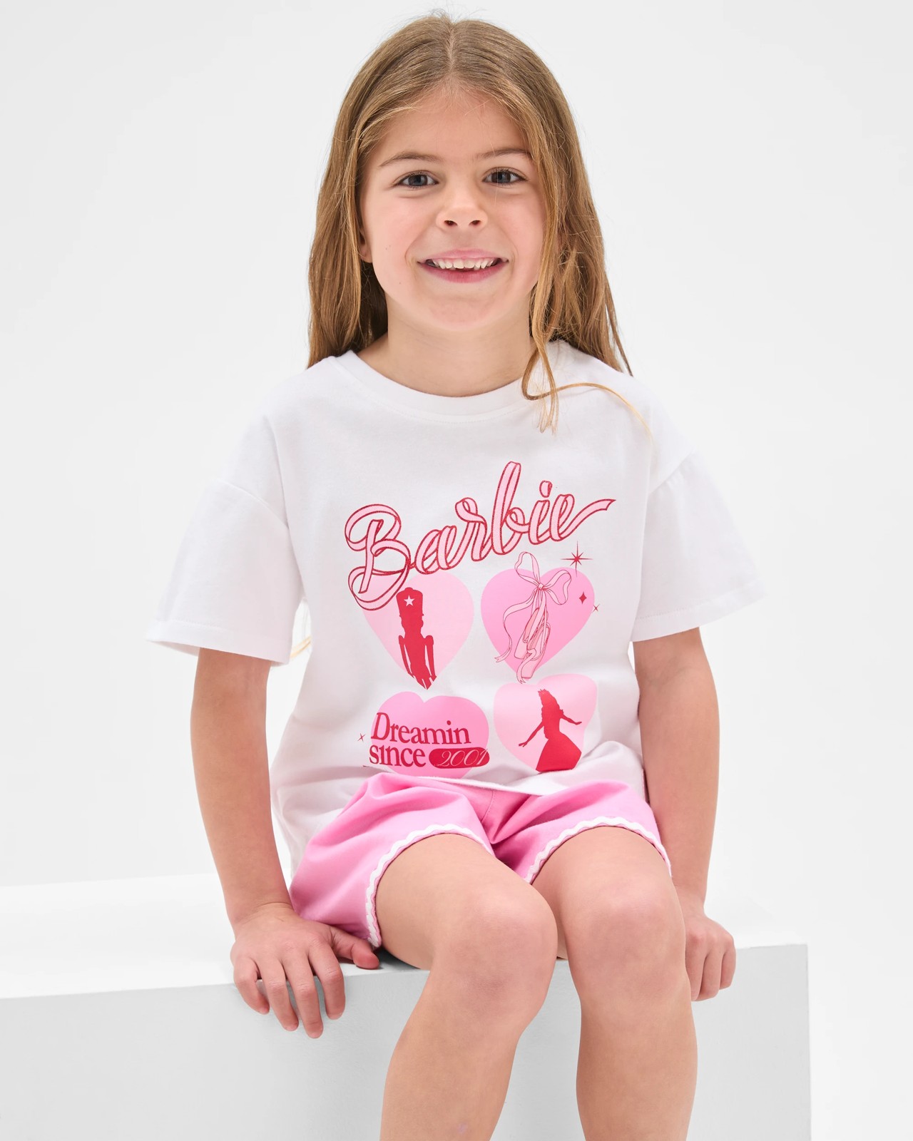 Dolphin Hem Woven Shorts - Light Pink 2 of 5