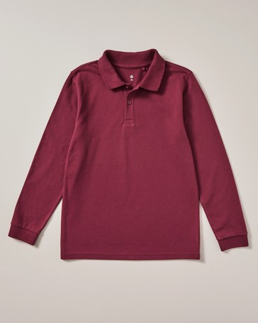 Long Sleeve Polo Top