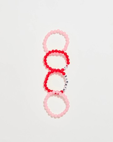 Licensed Disney Minnie Mouse 4 Pack Bracelets