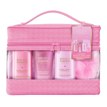 Baylis & Harding Signature Collection Luxury Vanity Bag and Cosmetic Bag Gift Set