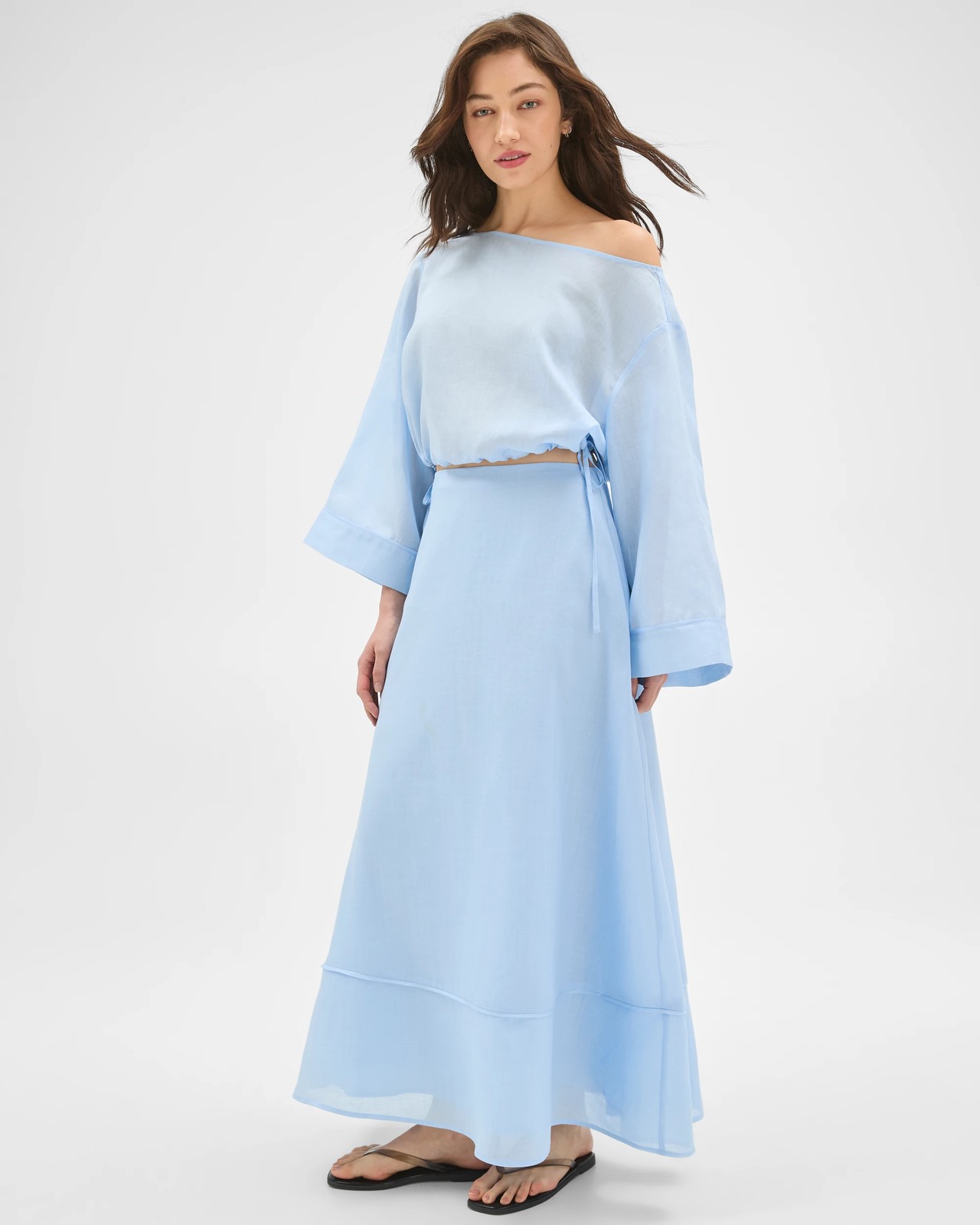 Lily Loves Maxi Skirt - Coastal Blue 2 of 6