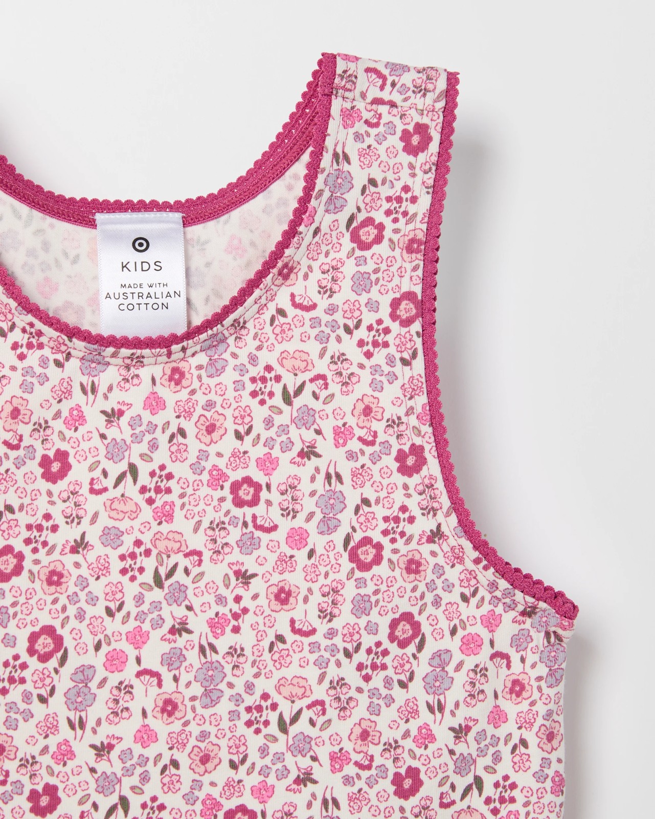 Maxx Australian Cotton Blend 3 Pack Younger Girls Singlet 5 of 5