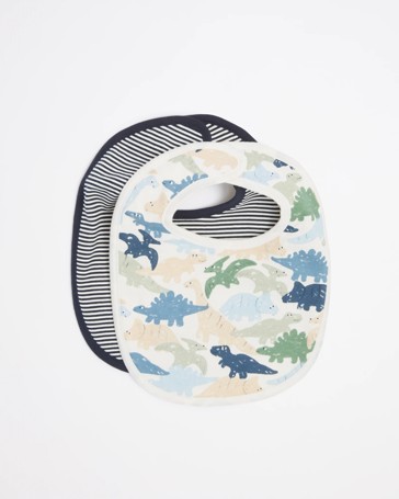 Organic Cotton Bibs 2 Pack - bub.