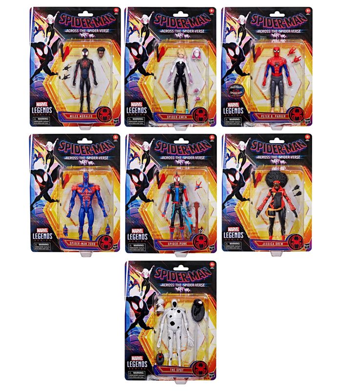 Hasbro Marvel Legends Series Spider-Man: Across the Spider-Verse (Part One)  Miles Morales 6-in Action Figure