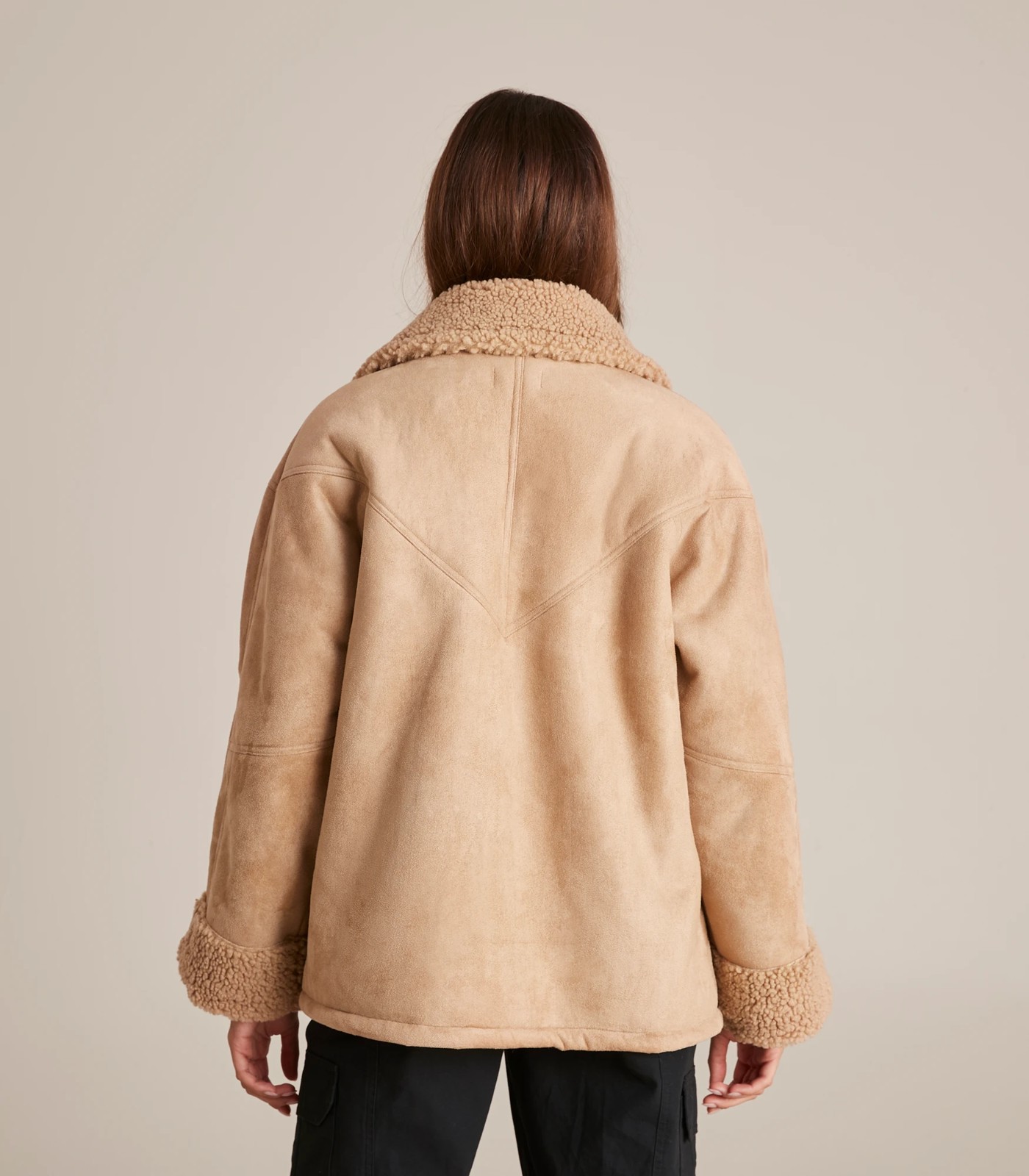 Target shearling clearance jacket