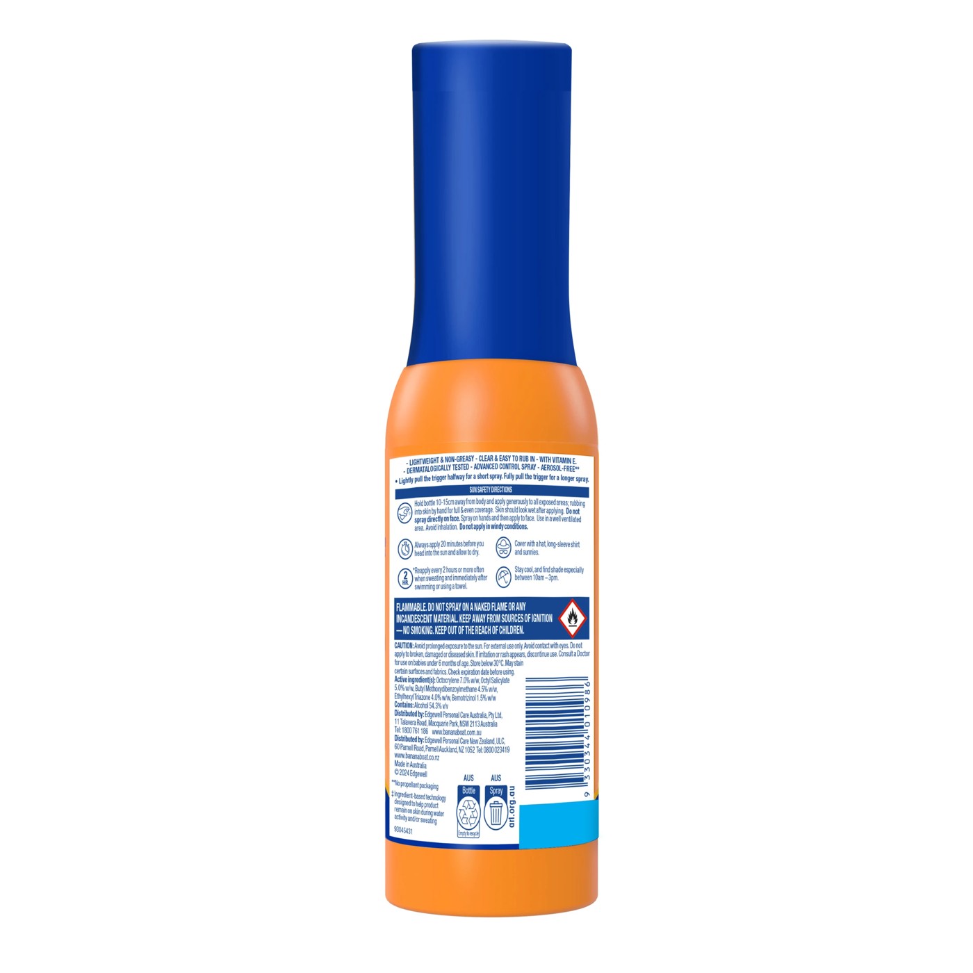 Banana Boat Sport SmartMist Sunscreen Spray SPF50+ 200ml 2 of 6
