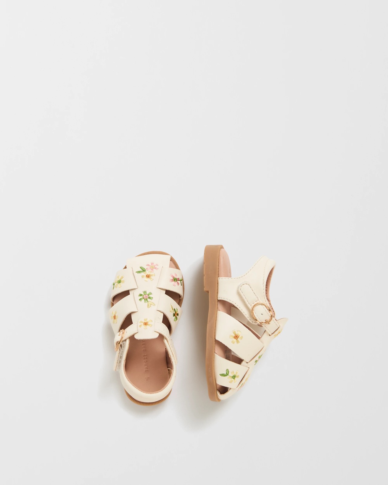 First Walker Embroidered Caged Sandals 3 of 3